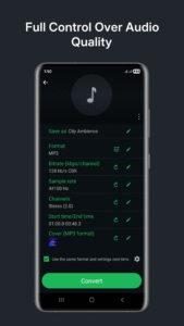 Audio Converter (MP3 AAC OPUS) 19.8