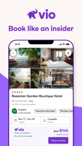 Vio: Hotels & travel deals 2.12.0