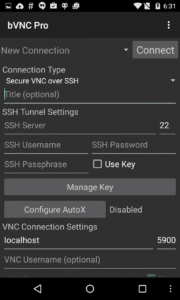 bVNC: Secure VNC Viewer v6.3.3
