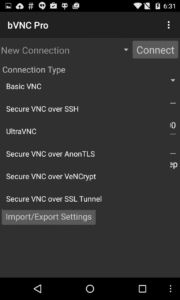 bVNC: Secure VNC Viewer v6.3.3