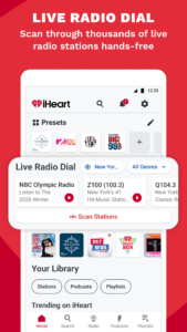 iHeart: Music, Radio, Podcasts 5.13.0 (Android 4.0+)