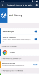 Sophos Intercept X for Mobile 9.7.4042