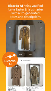 Ricardo: buy & sell secondhand 9.4.0