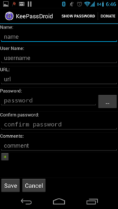 KeePassDroid 2.7