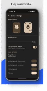 Bluetooth Audio Connect Widget 8.1.8