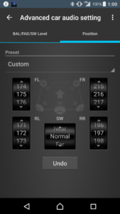 Advanced car audio setting 1.4.0 Advanced car audio setting 1.4.0