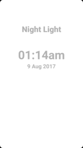 Night Light / Desk Clock 16.0 Night Light / Desk Clock 16.0