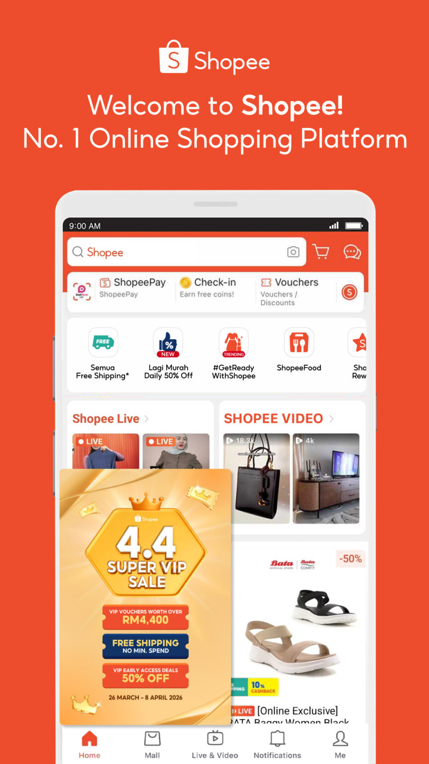 Shopee 4.4 Super VIP 3.72.30 APK Download by Shopee MY - APKMirror