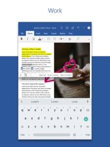Microsoft Word: Edit Documents 16.0.11601.20074