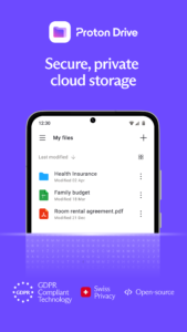 Proton Drive: Cloud Storage 2.19.0 (Android 8.0+)