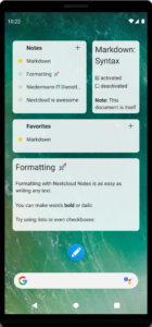 Nextcloud Notes (f-droid version) 4.5.0
