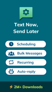 Auto Text - Schedule Messages 6.0.6