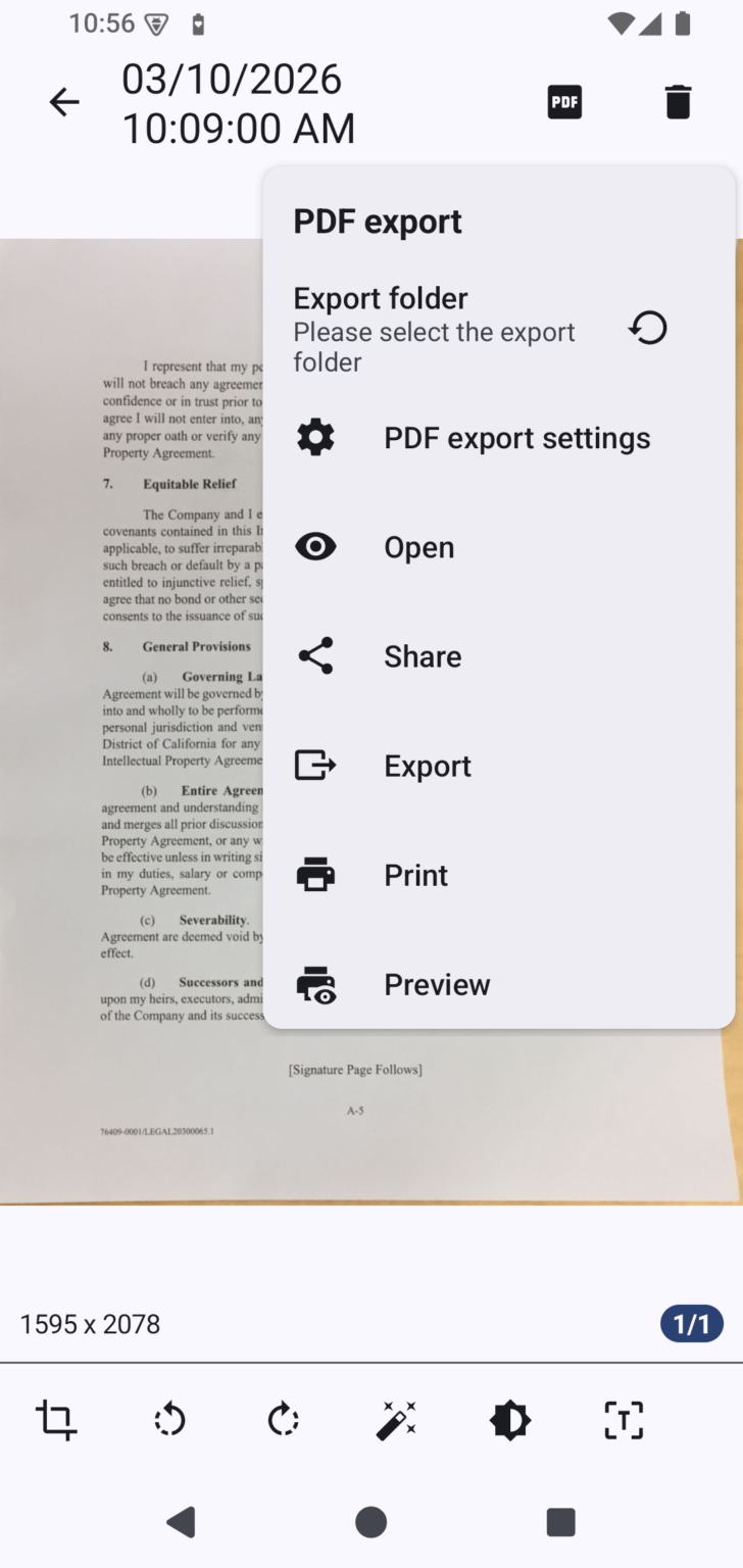 OSS Document Scanner (github version) 1.13.0.106 APK Download by Akylas ...