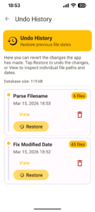 Image & Video Date Fixer 3.2.0 (120-640dpi) (Android 9.0+) Image & Video Date Fixer 3.2.0 (120-640dpi) (Android 9.0+)
