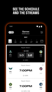 WNBA - Live Games & Scores (Android TV) 26.4.15