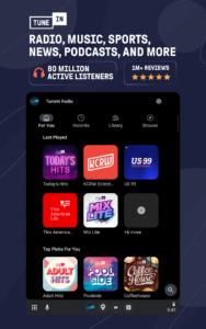 TuneIn Radio: Music & Sports 28.8.1