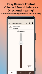 Sony | Hearing Control 3.1.1.15984