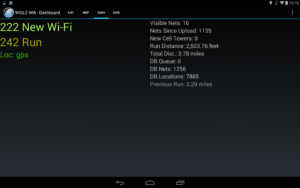 WiGLE WiFi Wardriving 2.108