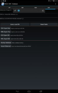 WiGLE WiFi Wardriving 2.108