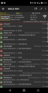 WiGLE WiFi Wardriving 2.108