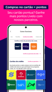 Livelo: juntar e trocar pontos 8.49.1