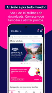 Livelo: juntar e trocar pontos 8.49.1