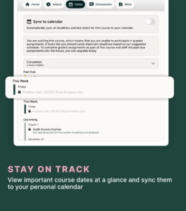 edX online learning 6.3.1