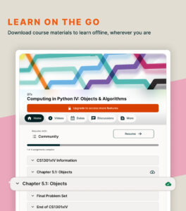 edX online learning 6.3.1