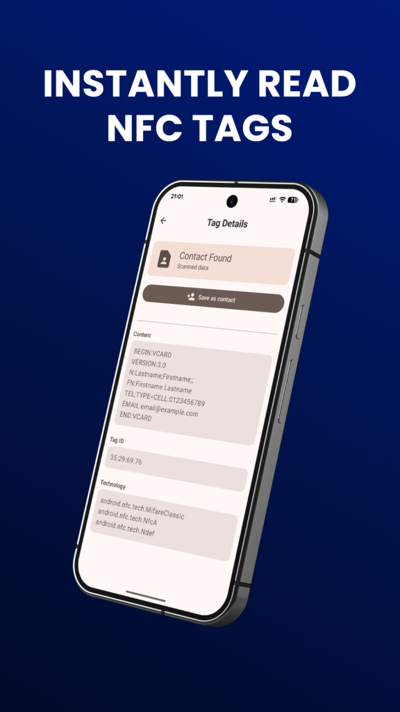 NFC Check: Reader & Writer 7.0 APK Download by Joeri Kros - APKMirror