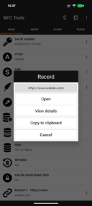 NFC Tools 8.3 (Android 4.0+) NFC Tools 8.3 (Android 4.0+)