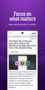 Firefox Fast & Private Browser 124.1.0