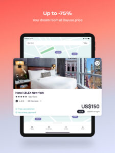 Dayuse: Hotel rooms by day 7.7.2