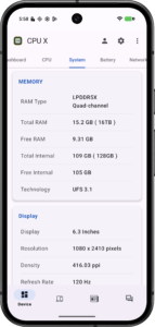 CPU X - Device & System info 4.1.4 CPU X - Device & System info 4.1.4