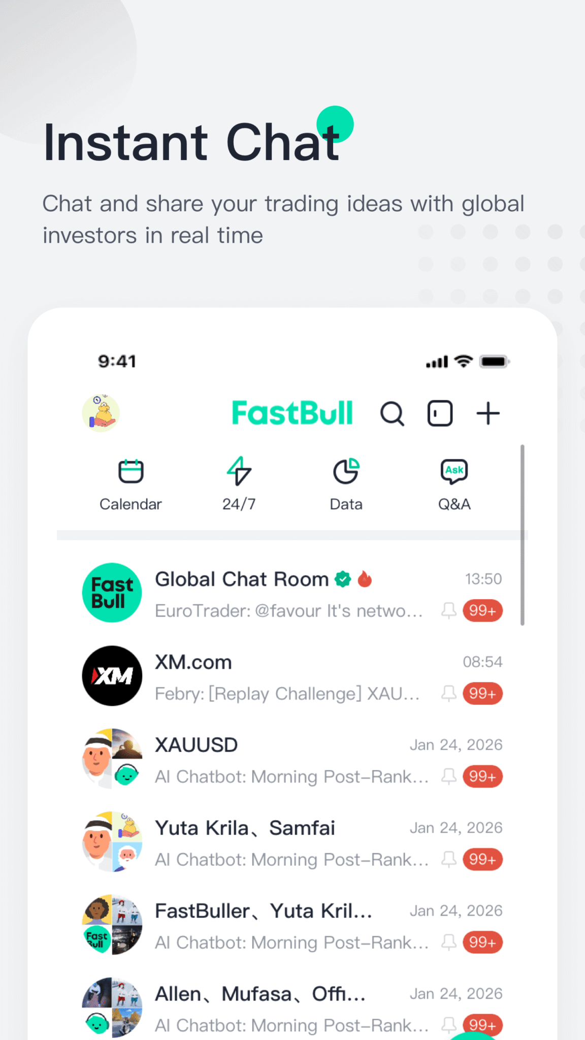 Financial Chat FastBull:Financial Charts&Chat 4.0.0 (120-640dpi) APK Download by ...