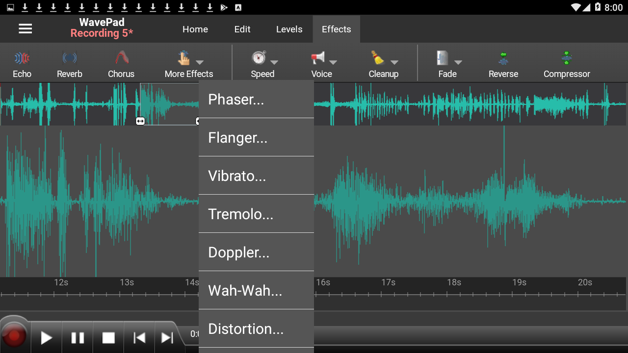 WavePad Audio Editor 18.02 (nodpi) (Android 5.0+) APK Download by NCH ...