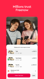 FREENOW by Lyft - taxi & more 13.36.0