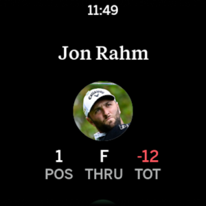 The Masters Golf Tournament 16.3.2275