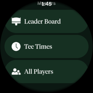 The Masters Golf Tournament 16.3.2275