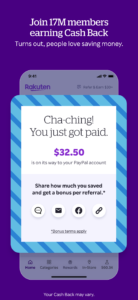 Rakuten: Cash Back and Deals 13.6.0