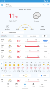 Foreca Weather & Radar 4.26.0