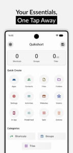 Quikshort: Shortcut Creator 1.9.9.1 Quikshort: Shortcut Creator 1.9.9.1