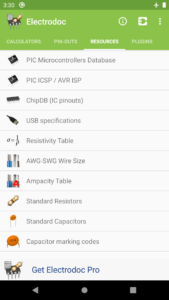 Electrodoc - electronics tools 7.1