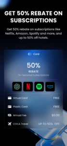 COCA: Crypto Card & Wallet 3.2.0 COCA: Crypto Card & Wallet 3.2.0