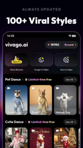 vivago.ai-AI Video&Effects 2.18.1