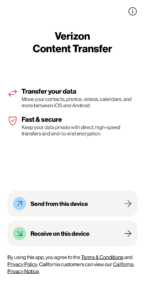 Verizon Content Transfer 26.6.0 Verizon Content Transfer 26.6.0