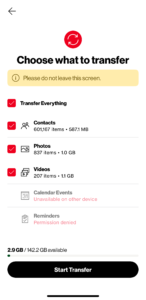 Verizon Content Transfer 26.6.0 Verizon Content Transfer 26.6.0