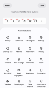 Samsung Browser Beta 9.2.00.70