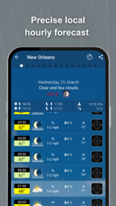 Weather forecast & live radar Cirrus Uncinus 2.12.03