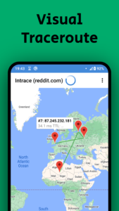 Intrace: Visual Traceroute 4.0.8 Intrace: Visual Traceroute 4.0.8