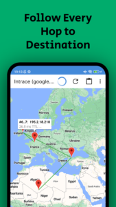 Intrace: Visual Traceroute 4.0.8 Intrace: Visual Traceroute 4.0.8